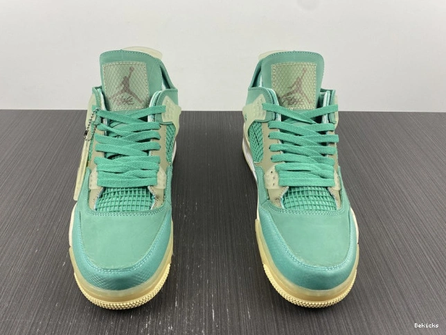 Cheap BK ofw 4 tiffany x jordan air retro nike cv9388-102 green 1111